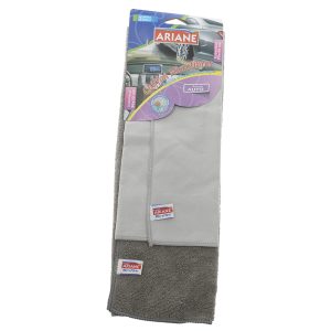 Chiffon microfibre AUTO gris