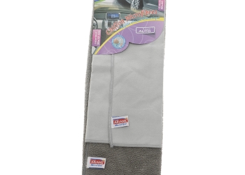 Chiffon microfibre Auto Gris